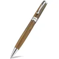 STONEGO Wooden Twist Ballpoint Pen Retractable Roller Ball Pens Smooth Writing Signature Executive
