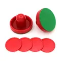 96mm Indoor Air Hockey Table Felt Pusher Set Hockey Pucks Accessory