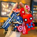 superman Keychain Avengers Alliance Variety Of Superhero Spider-Man Black Panther Iron Man Doll