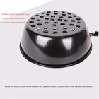 Chimney Charcoal Starter Pot Barbeque BBQ Grill With Wood Handle Portable Charcoal Brazier For