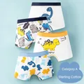 Children's Pants 4-Pack Cotton Boxer Shorts Boys Boxer A Cotton Baby Pants Toddler Pants Underwear