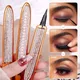 2 in 1 Self Adhesive Eyelashes Eyeliner Pencil Waterproof No Glue Non Magnetic Quick Drying