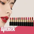 Round Tube Lipstick Smooth Texture Long Lasting Effect Moisturizing Lip Gloss Make Up Women's Daily