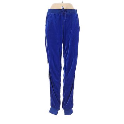 Tracksuit Sweatpants - Low Rise: Blue Activewear - Women's Size Small