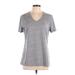 Adidas Active T-Shirt: Gray Activewear - Women's Size Large