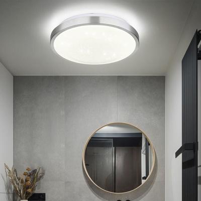 Deckenleuchte Badezimmer Sterneneffekt led Deckenlampe Bewegungsmelder IP44, Aluminium Acryl opal, Image