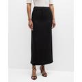 Brushed Flannel Maxi Skirt