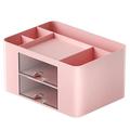 Créatif transparent tiroir boîte de rangement bureau cosmétiques organisateur étudiant grande capacité porte-stylo école bureau papeterie fournitures