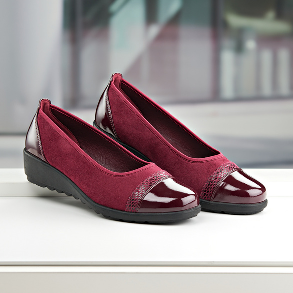 Schuh "Frieda" burgunder Image