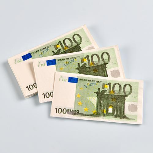 Taschentücher 100 €, 10er-Set