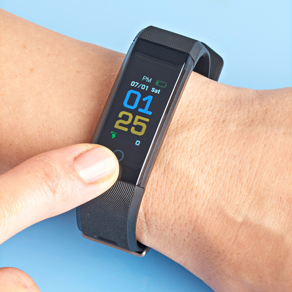 Fitness-Uhr schwarz Image