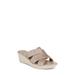 Rowena Platform Wedge Slide Sandal