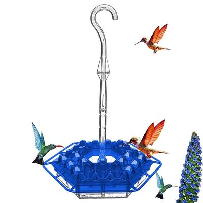 Hummingbird Feeder for Outdoors Hanging, Leak-Proof, Easy to Clean and Refill, Saucer Humming Feeder for Hummer Birds, Including Hanging Hook