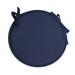 TOPRenddon Round Chair Cushions Indoor Outdoor Chair Cushions with Ties Round Bistro Chair Cushions Chair Pads for Dining Chairs Round Outdoor Seat Cushion for Home Kitchenï¼ˆNavyï¼‰