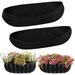 30 Inch Hanging Basket Liners for Hanging Baskets Bexikou 3Pcs Trough Liner Fabric Basket Replacement Liner for Hanging Baskets Planters Flowers Vegetables