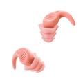 Yucurem 1 Pair Earplugs Swimming Silicone Earplugs Water Sports Pool Accessories (Pink)