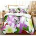 Butterfly Bedding Set Butterfly Duvet Cover Set Twin Full Queen King Size Blue Purple Butterflies Printed Comforter Cover Set for Girls Kids Teens 1 Quilt Cover 2 Pillowcases 3 Piece