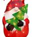 Santa Holiday Garden Gnome With Tree - Pre-Lit (32 Inches Tall) Christmas (2022)