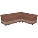 Ultimate Waterproof Patio Right-Facing Sectional Lounge Set Cover 104 Inch