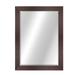 Living-Designs Modern Beveled Accent Mirror Plastic in Brown | 34 H x 28 W x 0.75 D in | Wayfair MIREC953-22_28