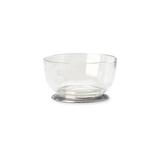 MATCH Round Crystal Bowl in Gray | 2.75 H in | Wayfair 958.0