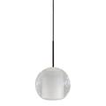 Stone Lighting Gracie 1 - Light Single Dome Pendant Glass in Brown | 4 H x 4.5 W x 4.5 D in | Wayfair PD096FRBZL2M