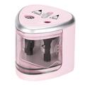 Clearance! FNGZ Seasonal Back to School Pencil Sharpener Electric Pencil Sharpener Double Hole Portable Pencil Sharpener Battery Operated