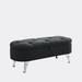 Wrought Studio™ Jolonda Flip Top Storage Bench Wood/Upholstered/Metal/Manufactured Wood in Gray/Black/Brown | 18.5 H x 45.5 W x 19 D in | Wayfair