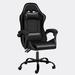 Inbox Zero Marisia Game Chair Faux Leather in Black | 19.5 W x 24.25 D in | Wayfair 27D222443E774256AB1FD07716EE8167