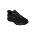 Wide Width Men's Skechers® Summit Slip-Ins by Skechers in Black (Size 12 W)