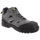 Grafters Mens Industrial Safety Hiking Boots Dark Grey/black (10 Uk)