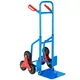 Tectake Stair-Climbing Sack Barrow Up To 100Kg - Sack Truck Sack Trolley - Blue