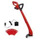 Einhell Power X-Change Cordless Grass Trimmer 24Cm With Battery And Charger 20X Spare Blades Red - Gc-Ct 18/24 Li P Kit