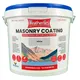 Kingfisher Building Products Weatherflex Smooth Premium Masonry Paint - 10L - Heron - For Brick, Stone, Concrete Block, Concrete, Render