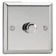 Varilight Jcp401 V-Pro Led Dimmer Switch 0-120W 2 Way (Polished Chrome)