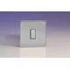 Varilight Jdses001S Dimmer Switch Brushed Steel 1-Gang