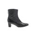 Stuart Weitzman Boots: Black Solid Shoes - Women's Size 7 - Almond Toe