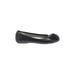 Anne Klein Flats: Black Solid Shoes - Women's Size 9 1/2 - Round Toe