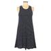 Madewell Dresses | Madewell Striped Knit A-Line Sleeveless Dress M | Color: Blue/White | Size: M