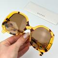 Gucci Accessories | Gucci Gg1235s 002 Brand New Sunglasses Havana Brown Butterfly Oversized Women | Color: Brown/Orange | Size: Os