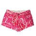 Lilly Pulitzer Shorts | Lilly Pulitzer Pink Pout The Walsh Shorts | Color: Pink/White | Size: 0