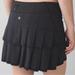 Lululemon Athletica Shorts | Lululemon Run Pace Setter Skirt In Black Size 8 | Color: Black | Size: 8