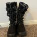 Nine West Shoes | Nine West Lace Up Fur Boots | Color: Black | Size: 5