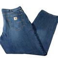 Carhartt Jeans | Carhartt Mens Force Relaxed Fir Low Rise 5 Pockets Jeans Size 38x30 | Color: Blue | Size: 38