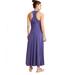 Anthropologie Dresses | Anthropologie Maeve Purple Melanie Racerback Maxi Dress Lace Up Medium | Color: Purple | Size: M