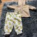 Disney Matching Sets | Disney Baby Outfit | Color: Cream/Yellow | Size: 0-3mb