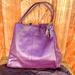 Coach Bags | Coach Madison Purple Leather Bag. 24621 | Color: Purple | Size: Os