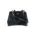 Coach Factory Leather Satchel: Pebbled Black Print Bags