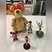 Disney Toys | Disney Characters Mixed Pvc Figures Lot | Color: Pink/Tan | Size: Osg
