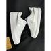 Nike Shoes | D49- Size 8 Women's Nike Court Vision Lo Nn White / Metallic Silver Dh3158 108 | Color: Silver/White | Size: 8